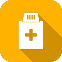 Vector Medicine Bottle Icon