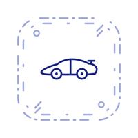 Vector Sports Car Icon