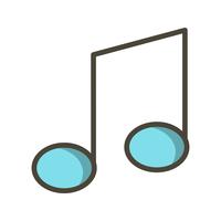 Music Note Icon Vector Illustration