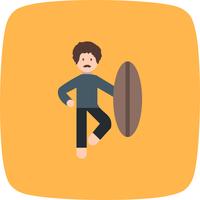 Surf Icon Vector Illustration