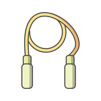 Jumping Rope Icon Vector Illustration
