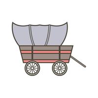 Vector Wagon Icon