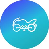 Vector Heavy Bike Icon