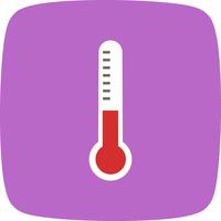 Vector icono de termómetro