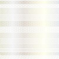 metallic silver fretwork border patterns vector