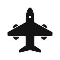 Vector icono de avión