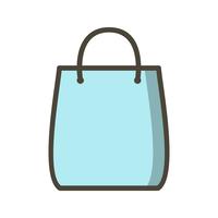 Shopping Bag Icon Vector Illustration