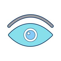 Vector icono de ojo