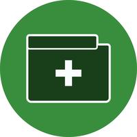 Vector Medical Folder Icon