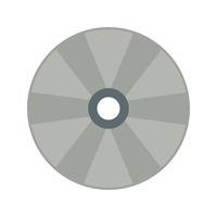 Compact Disk Icon Vector Illustration