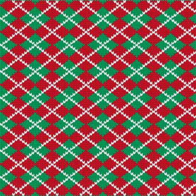 knit argyle pattern
