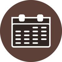 Vector Calendar Icon