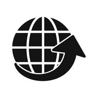 Vector Around the World Icon