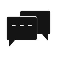 Vector Conversation Icon