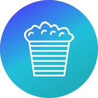 Vector Popcorn Icon