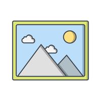 Picture Icon Vector Illustration