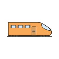 Vector icono de tren