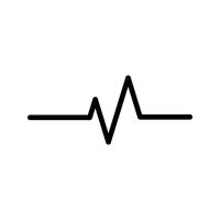Vector Pulse Rate Icon