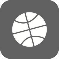 Icono de baloncesto Vector ilustración