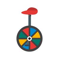 Vector Unicycle Icon