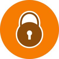 Padlock Icon Vector Illustration