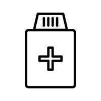 Vector Medicine Bottle Icon