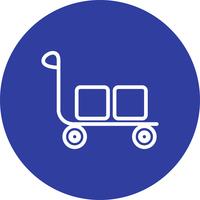 Vector Trolley Icon