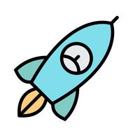 Vector Rocket Icon