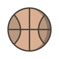 Icono de baloncesto Vector ilustración