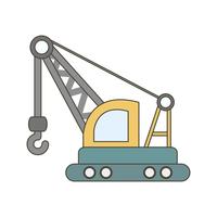 Vector Crane Icon