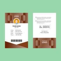 Brown ID Card 9