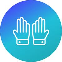 Gloves Icon Vector Illustration