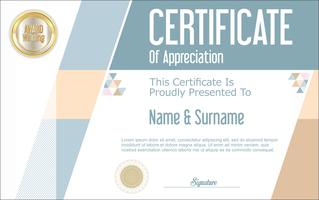 Certificate vector