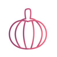 Vector icono de calabaza