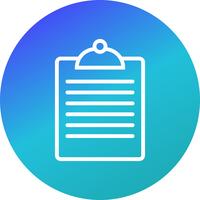 Vector Clipboard Icon