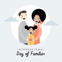 Family Scene  vector