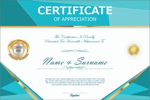 Certificado vector