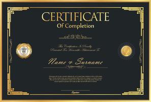 Certificate vector