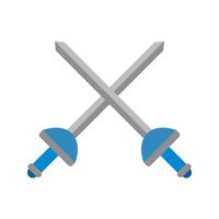 Fencing Icon Vector Illustration