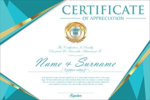 Certificate vector