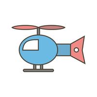 Vector Helicopter Icon