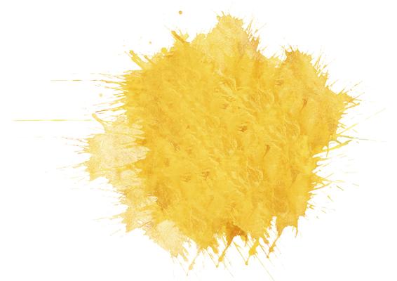 Colorful hand painted watercolor background. Yellow  watercolor brush strokes. Abstract watercolor texture and background for design. Watercolor background on textured paper.