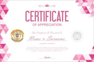 Certificate vector