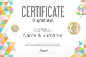 Certificate vector