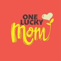 Mom Typography vector