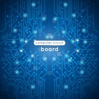 Computer Circuit Board vector