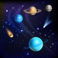 Space Background Illustration vector