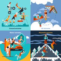 Extreme Sports Set vector