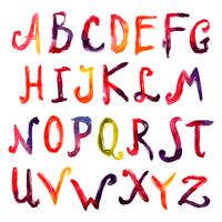 Hand Drawn Alphabet vector