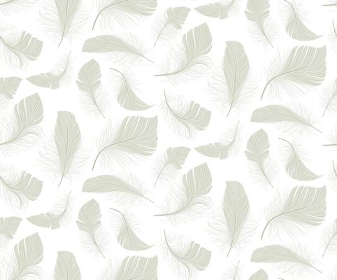 Feather Seamless Pattern